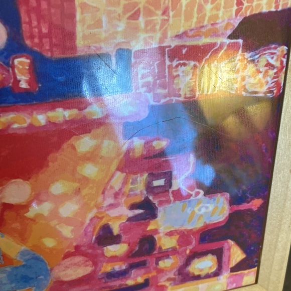 “Celebration” Print on Tile by California Artist Michael Corrob - Picture 7 of 9